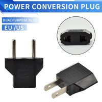 Universal Plug Converter Eu/us ปลั๊กไฟฟ้าอะแดปเตอร์ไปยังยุโรป EU Travel Adapter สายไฟ AC Charger Sockets Outlet