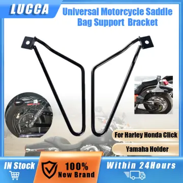 Saddle bag clearance brackets motorcycle