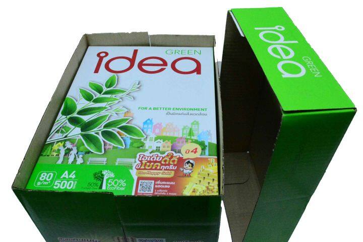 กระดาษถ่ายเอกสาร-idea-green-80g-a4-1กล่อง-5ริม