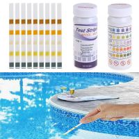 50pcs Multipurpose Chlorine PH Test Strips SPA Swimming Pool Water Testing Paper Garden Swimming Pool SPA Water Testing Supplies Inspection Tools