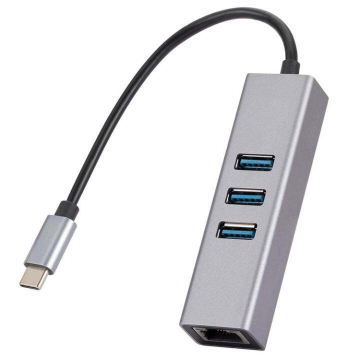 multiple-usb-port-adapter-usb-3-0-type-c-to-rj45-adapter-durable-usb-hub-ultra-slim-portable-data-hub-applicable-for-laptop-pc-flash-drive-mobile-hdd-and-more-exceptional