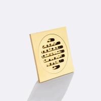 【CC】 1pc Floor Drain 10x10cm Gold Shower Strainer Factory Sales