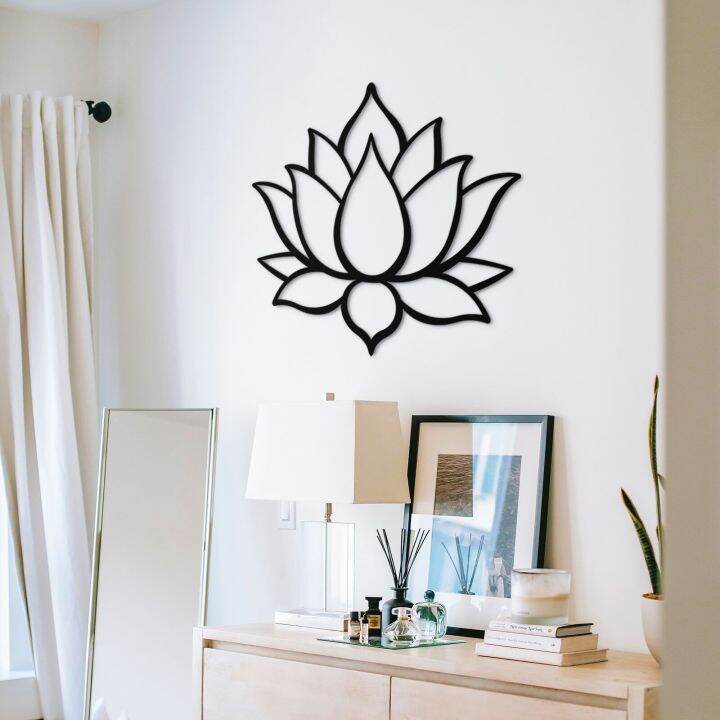 lotus-flower-wall-art-metal-wall-decor-outdoor-metal-wall-art-mandala-decor