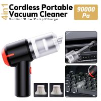 90000Pa Car Vacuum Cleaner Cyclone Suction Portable Cordless Handheld Auto Vacuum Wireless For Home Applicance Car Accessories