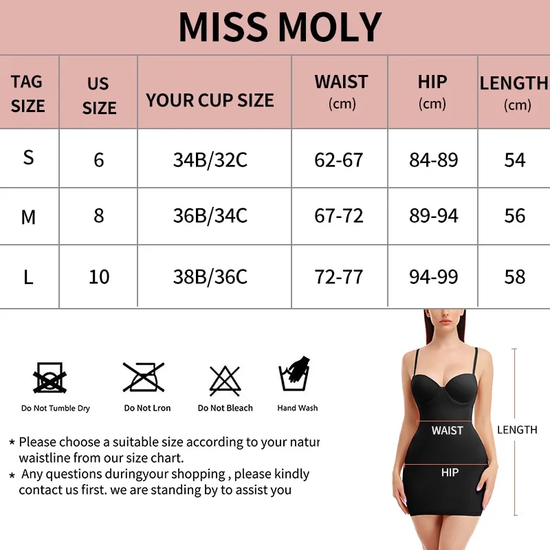 Miss Moly Body Shaper Women Nude Slimming Seamless Bodysuit