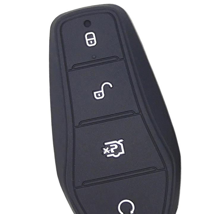 yotifar-อะไหล่รถยนต์ที่วางโทรศัพท์ในรถยนต์แบบซิลิโคนซองใส่กุญแจสำหรับ-byd-atto-3