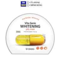 1 Miếng Mặt nạ giấy dưỡng da BNBG Vita Genic Whitening Jelly Mask Vitamin thumbnail