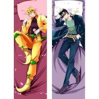 (ปลอกหมอนเท่านั้น) Dakimakura Case Jo ผจญภัยแบบแปลกประหลาด Giorno Giovanna เครื่องนอนสำหรับบ้านเรือนปลอกหมอนแอนนิเมะผู้ชาย