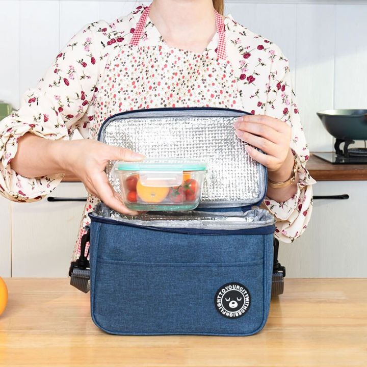 lh-กระเป๋าใส่อาหารทนทานกันน้ำได้กล่องเก็บความเย็นสำหรับสำนักงานพร้อมกล่องจัด-tali-bahu-กล่องเก็บความเย็น