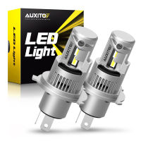 AUXITO 2Pcs 20000LM H4 9003 LED ไฟหน้าหลอดไฟ Canbus ไม่มีข้อผิดพลาด H4 HB2 LED Hi/Lo Beam 100W รถโคมไฟ 6000K สีขาวอัตโนมัติ-ju544982