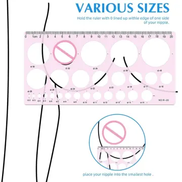 Legendairy Milk Nipple Ruler (Measure Flange Size)