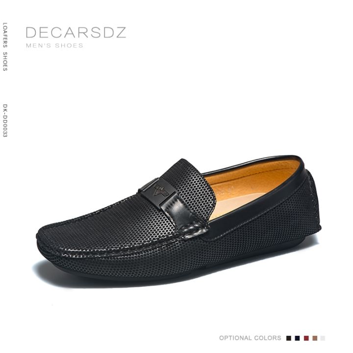 decarsdz-รองเท้าผู้ชาย2023-sp-ฤดูร้อนแฟชั่นรองเท้าโบ๊ทรองเท้าผู้ชายแบบคลาสสิกหนังคุณภาพรองเท้าลำลองใส่สบายรองเท้าส้นเตี้ยโลฟเฟอร์บุรุษ