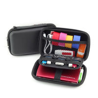 【cw】New Mobile Kit Case High Capacity Storage Bag Digital Gadget Device USB Cable Data Line Travel Insert Portable Storage Case 1