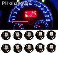 10Pcs T4.2 12V 1W High Brightness Long Lasting LED Bulb Car Instrument Dashboard Meter Panel Lights Lamps Hot Sale Accessories