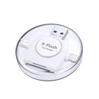 Kismo 4-In-1 Type C ไมโคร USB Lightning เครื่องอ่านการ์ด TF อะแดปเตอร์เครื่องอ่านการ์ดการ์ดรีดเดอร์ SD สำหรับ Iphone 7 8 X Samsung S8 S9 Note 8 Android เครื่องอ่านการ์ด DKQ3825