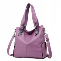 New European and American Fashion Large Bag Soft Leather Handbag Large Capacity Womens Backpack Crossbody Bag