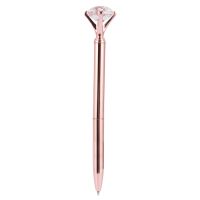 Luxury Portable Big Crystal Pen Diamond Ballpoint Pens Stationery Ballpen Home Office School Supplies