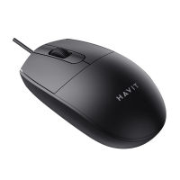 HAVIT MS70 Optical Mouse (Black) HVT-6939119032449