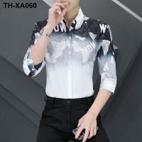 men anti-wrinkle sleeve ice silk business young han edition cultivate ones morality leisure joker hitting