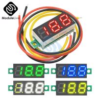 【LZ】☞□◎  Mini DC Digital Tubo Painel voltímetro medidor de tensão LED Tester Volt 3 Bits fio Mount 0.28   0.28