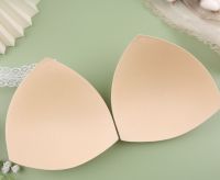 Swimsuit Padding Inserts Women Clothes Accessories Foam Triangle Sponge Pads Chest Cups Breast Bra Bikini Inserts Adhesives Tape