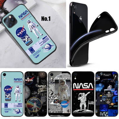11GNN Astronaut Space Moon Nasa อ่อนนุ่ม High Quality ซิลิโคน TPU Phone เคสโทรศัพท์ ปก หรับ iPhone 7 8 11 12 13 14 Pro XS Max SE X XR Plus SE