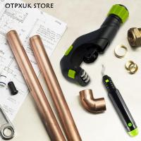 OTPXUK เครื่องมือตัดท่อเหล็กอัลลอย,เครื่องมือตัดท่อเครื่องมือตัดท่อพีวีซีท่อทองแดงชุดเครื่องมือตัดท่อเครื่องตัดท่อสำหรับท่อทองแดงเครื่องตัดไปป์ประกอบมือ