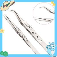 xyur9c4fw ใหม่ Curved Grafting Eyelash Tweezer