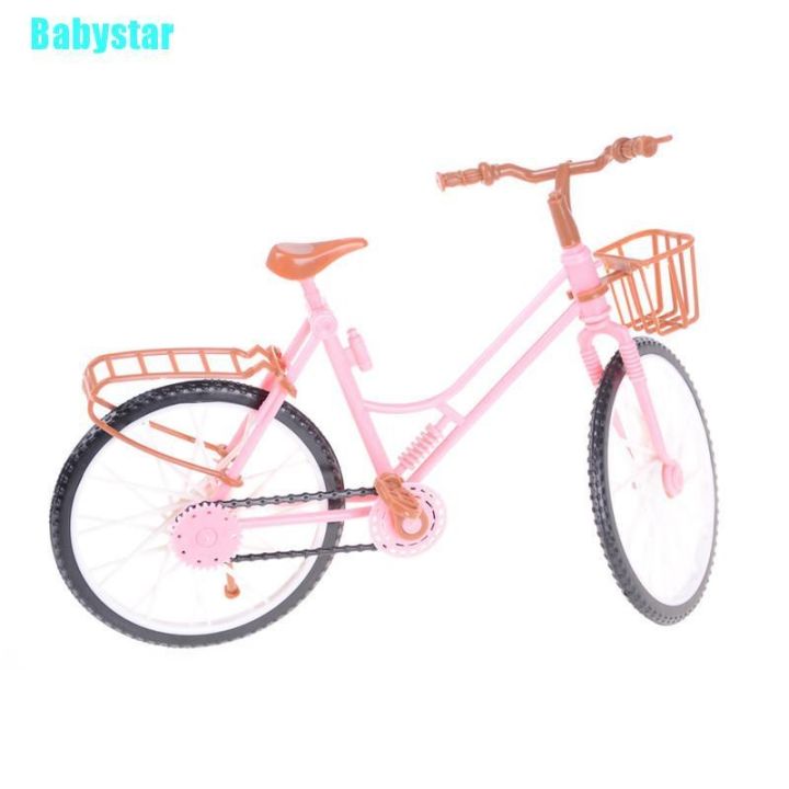 babystar-โมเดลรถจักรยาน-สีชมพู-พร้อมตะกร้า-อุปกรณ์เสริม-สําหรับบ้านตุ๊กตา-0-0-0-0-0-0