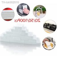 ☸ 20/50/100 Pcs White Melamine Magic Sponge Eraser Nano Sponge Cleaning for Kitchen Office Bathroom Window