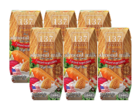 137 degrees Almond Milk with Carrot 137 ดีกรี นมอัลมอนด์ ผสม แครอท 180ml. x 6กล่อง