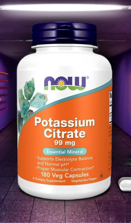Potassium Citrate 99 MG 180 Capsules by NOW FOODS | Lazada.co.th