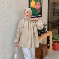 COD dhdfxcz Micah BLOUSE OBLONG KRINKLE Plain PREMIUM SHIRT B546 CO