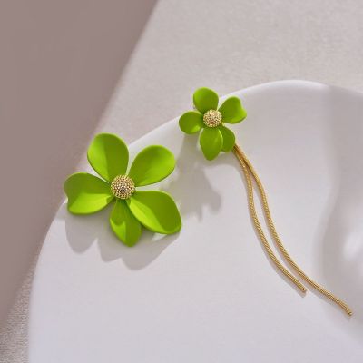 【YP】 Korean Stud Earrings New Fashion Asymmetrical Jewelry Gifts