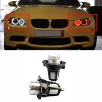 2PCS 10W LED Angel Eyes Marker Lights Bulbs Error Free White/Red/Blue/Yellow for BMW E90 E91 3 Series 320i 325i 328i 330i 05-12