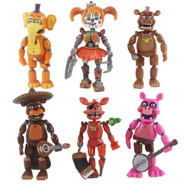 Five Nights at Freddy's 6.5 Plush Set of 4 (Bonnie, Foxy, Freddy