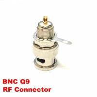 5ชิ้น Rf โคซายน์ Bnc แจ็คตัวผู้ Q9ตัวเชื่อมต่อ Rf ติดบนแผงน็อตเกลียว