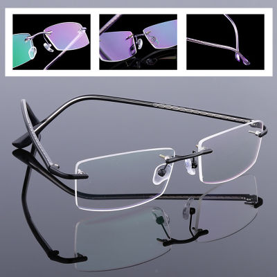 Rimless Glasses Frame Women Men Unisex Eyeglasses Frames Optical Eyeglasses Frame Prescription Spectacles Frameless Eye-wear