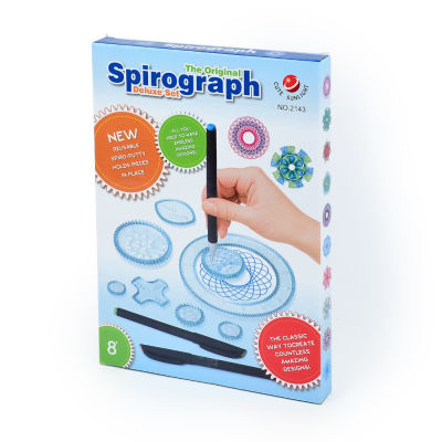 27Pcs Creative Spirograph Drawing Educational Toys Set Gears Wheels Painting Drawing Toys For Children Kids Craft Birthday Gift