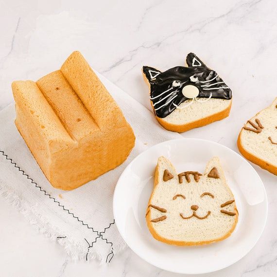 พิมพ์ขนมปังแมว-พิมพ์เทฟล่อน-cats-head-toast-mould-l-ขนมปังรูปหน้าแมว