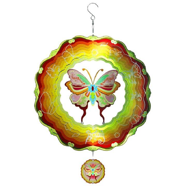 1-pcs-3d-rotating-wind-chime-color-pendant-butterfly-wind-chimes-outdoor-hanging-decoration-metal