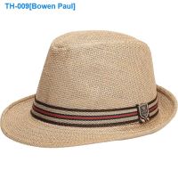 ❍✒✸ The new straw hat man old Sir Beach holiday during the spring and autumn summer hat shading fashion have a type of Japanese small hat