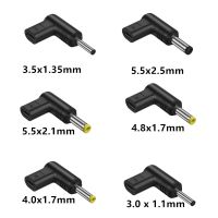 USB C PD to DC Power Connector Universal 5V 9V 12V 15V 19.5V Type C to DC Jack Plug Charging Adapter Converter for Router TabletWires Leads Adapters