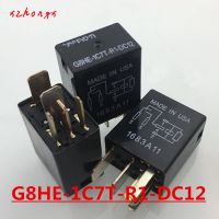 รีเลย์ G8he-1c7t-R1-Dc12v G8he-1c7t-R1-Dc12 G8he-1c7t-R1-12vdc 12vdc G8he1c7tr1dc12 Dc12v 12 V 5pin