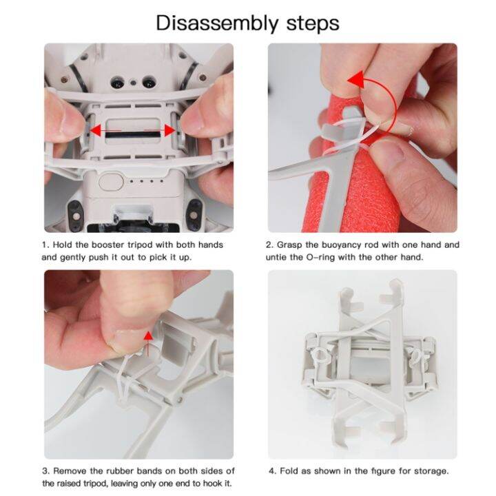 plz-สำหรับ-dji-mini-2-rcstq-ทุ่นลอยน้ำอุปกรณ์ลงจอดน้ำ