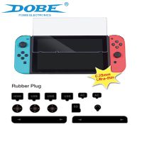 [Enjoy the small store] DOBE TNS 862 Switch Game Console Dust Plug Set For Nintendo SWITCH Dust Filter Dust Plug Tempered Film Gamepad Accessories