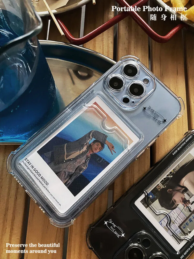 polaroid holder phone case