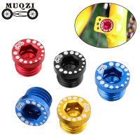 MUQZI จักรยานอลูมิเนียมสกรู Bolt สำหรับ V รูเบรค V เบรค Boss Cantilever เบรค Post Mount Screws M10*1.25 bike-SDFU STORE