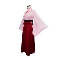 ชุดเด็กผู้หญิงฮาโลวีนชุด Fate Grand Sakura Saber Okita ชุดทั่วไปแบบการแต่งกายคอสเพลย์ Kimono ผงสำหรับงานอะนิเมะเกม Effort49frth1tjy