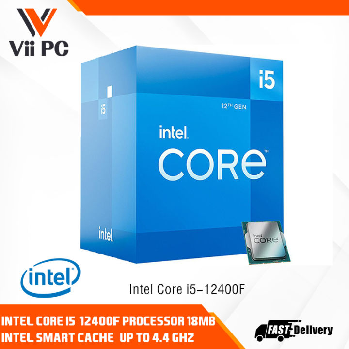 LOCAL STOCK] Intel Core i5-12400F/12400F - Core i5 12th Gen Alder